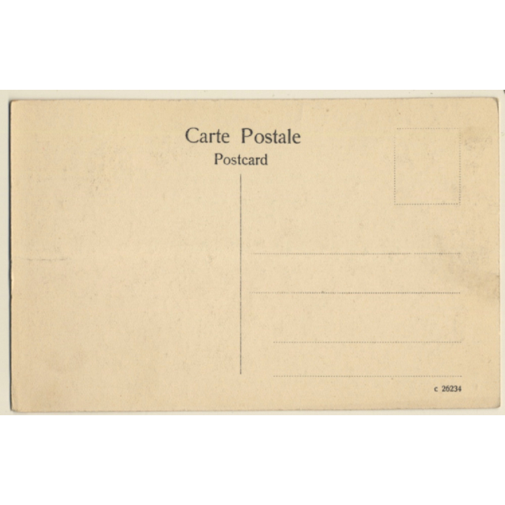 Lebanon: Valley Of Nahr Al-Kalb (Vintage PC ~1910s/1920s)