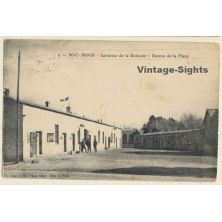 Bou-Denib / Morocco: Intérieur De La Redoute / Bureau De La Place (Vintage PC 1928)