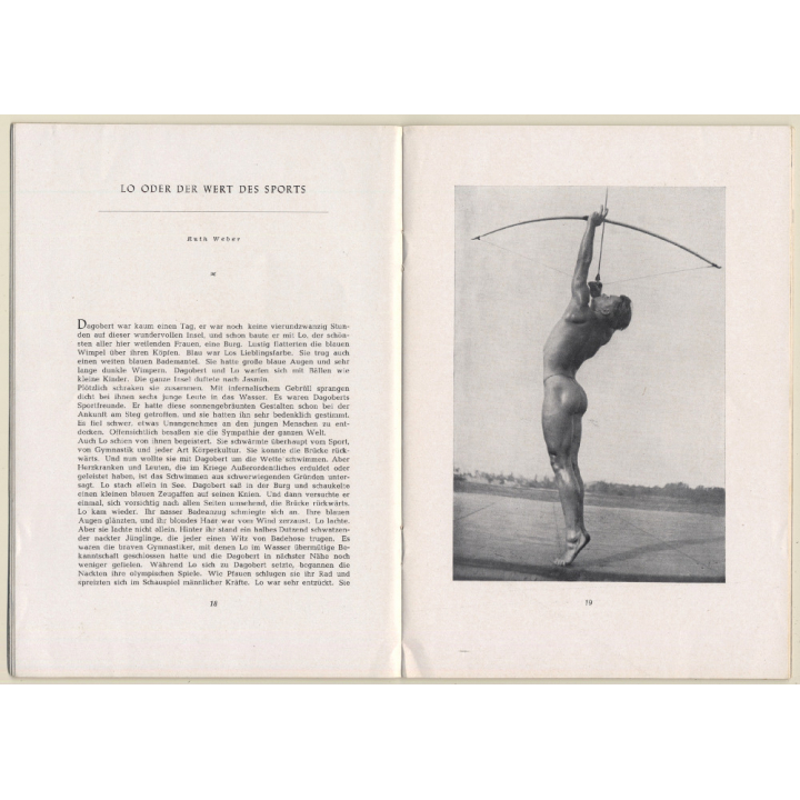 Paradies Nr. 1: Zeitschrift Für Freie & Ästhetische Lebensform (Vintage Nude Magazine 1950s)