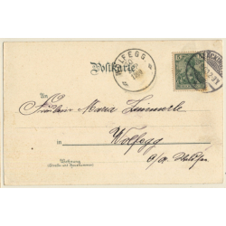 Germany: Gruss Aus Säckingen / Bad Säckingen (Vintage PC 1900)
