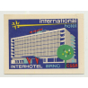 Interhotel Hotel - Brno / Czech Republic (Vintage Luggage Label)