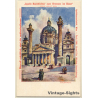 Vienna / Austria: Karlskirche - Apollo Nachtlichter (Vintage PC 1900s)