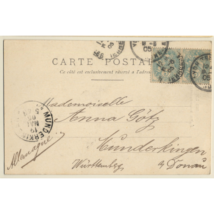 Lyon / France: Église Saint-Bonaventure (Vintage PC 1905)