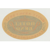 Hotel Brno - Brno / Czech Republic (Vintage Luggage Label)