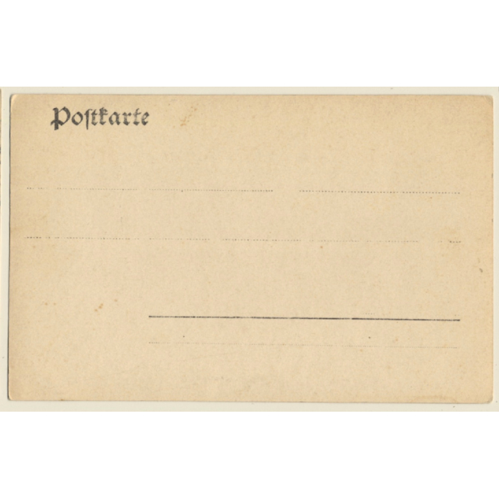 2 German Cavalrymen On Horses / Uniform (Vintage RPPC ~1900s)