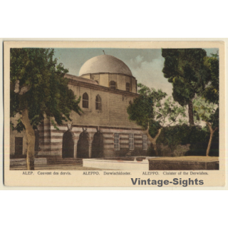 Aleppo / Syria: Closter Of The Derwishes (Vintage PC)