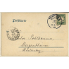 Allgäu / Germany: Gruss Aus Kempten - Total View (Vintage PC 1902)