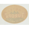 Hotel Europa - Liptovsky Mikulas / Slovakia (Vintage Luggage Label)