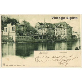 Bamberg / Germany: Concordia (Vintage PC Trenkler 1901)