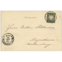 Bamberg / Germany: Concordia (Vintage PC Trenkler 1901)