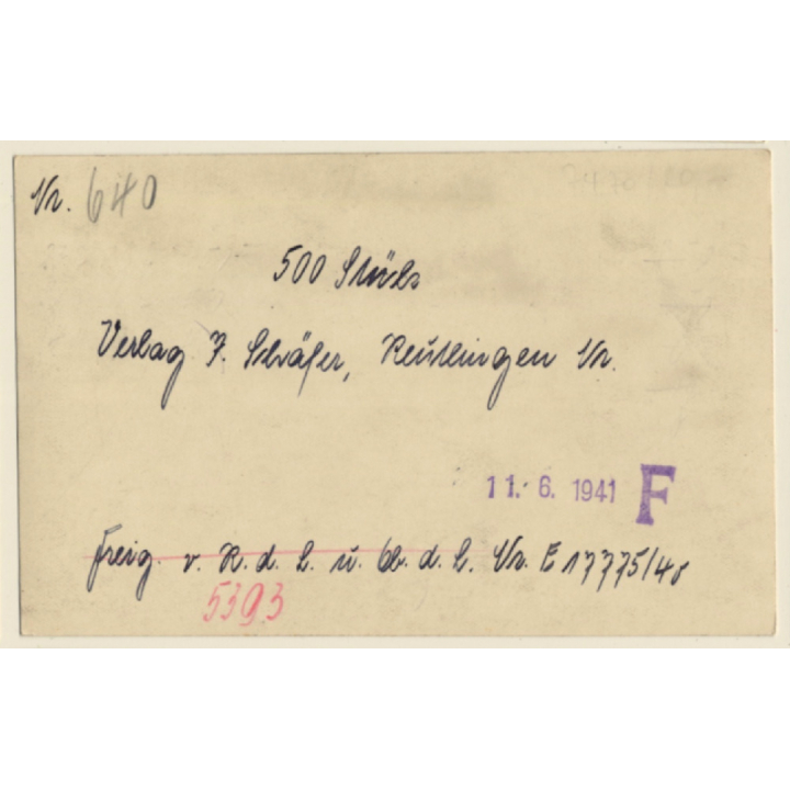 Onstmettingen / Albstadt: Total View (Vintage RPPC 1941)