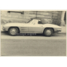 Tour De France 1964: Chevrolet Corvette Cabrio - Side View (Vintage Photo)