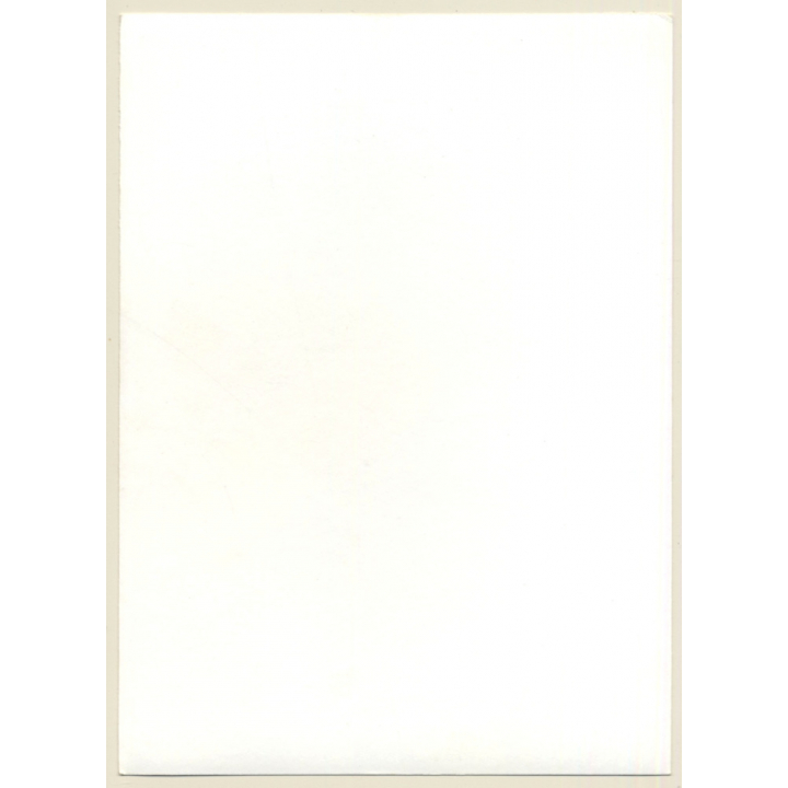 Rear View: Slim Darkhaired Nude On Bed / Butt (Vintage Photo GDR ~1980s)