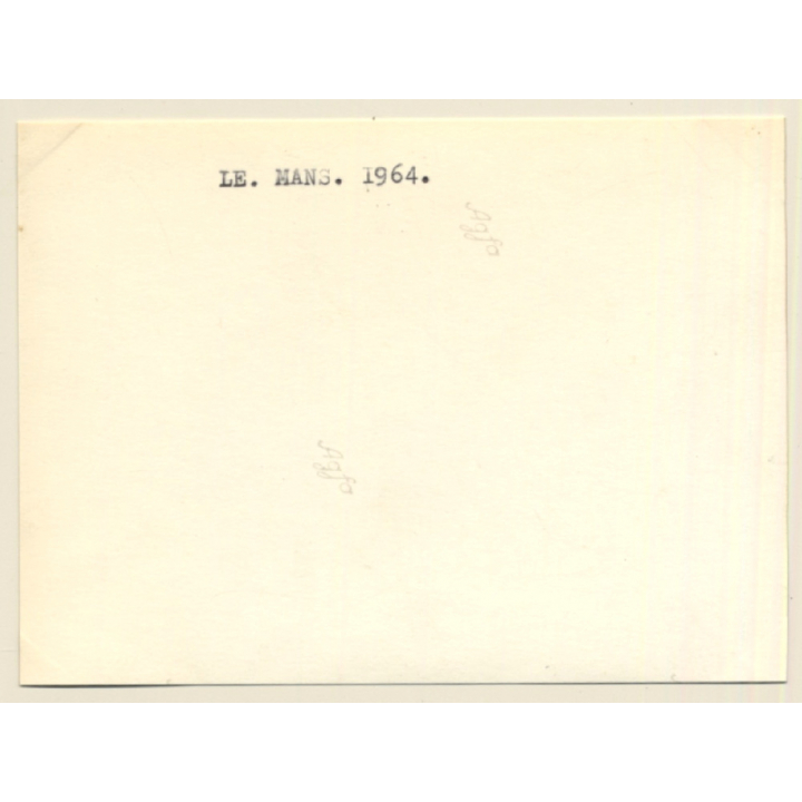 Le Mans 1964: Rover 2000 / Front View (Vintage Photo)