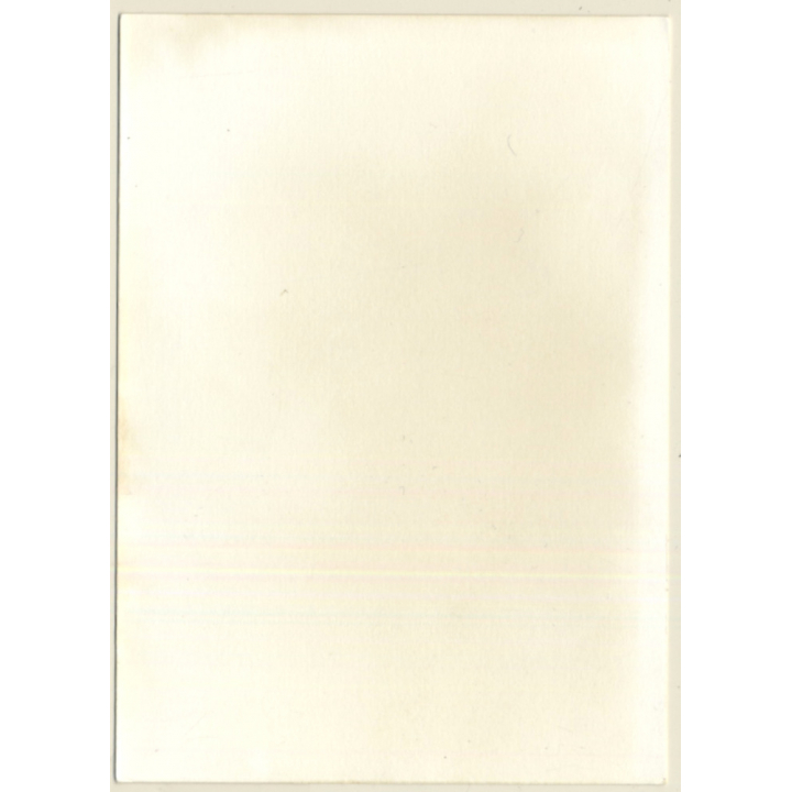 Natural Semi Nude Covers Her Boobs / Tanga (Vintage Photo GDR ~1980s)