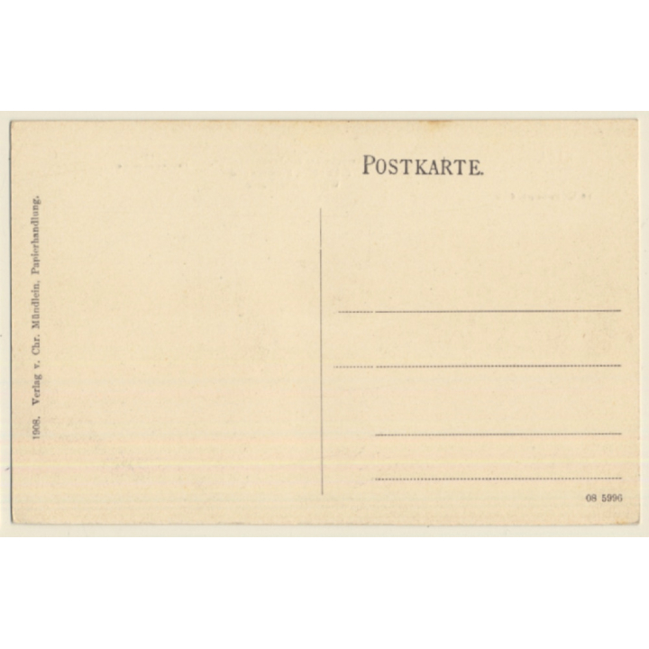 Kiel: Polizeipräsidum - Schmuckplatz - Handwerkerschule (Vintage PC 1908)