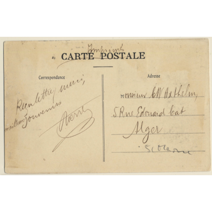 Epernay / France: Quartier Margueritte - Cavalerie - Soldats (Vintage PC 1918)