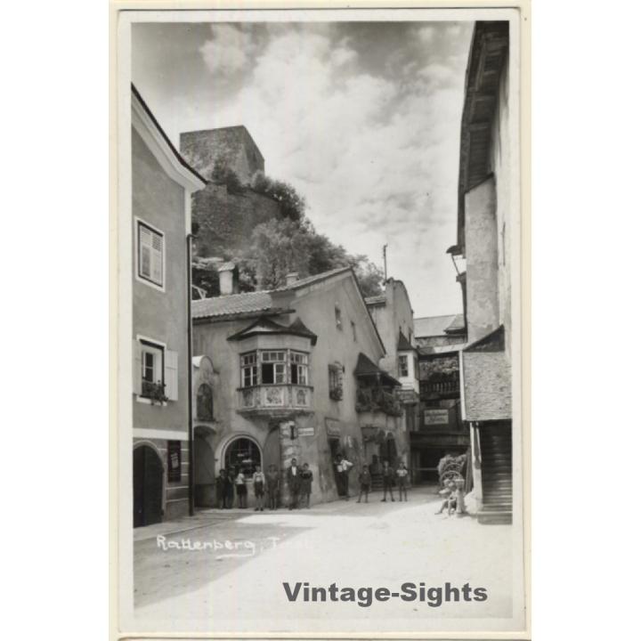 Rattenberg / Tirol: Conditorei Klaus Huber - Café Adler (Vintage RPPC)