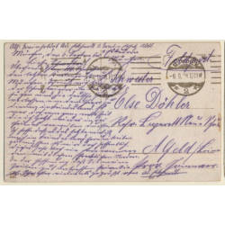 Max Kuglmayr: Mensch Ärger Dich Nicht / Beer Mug (Vintage PC 1918)