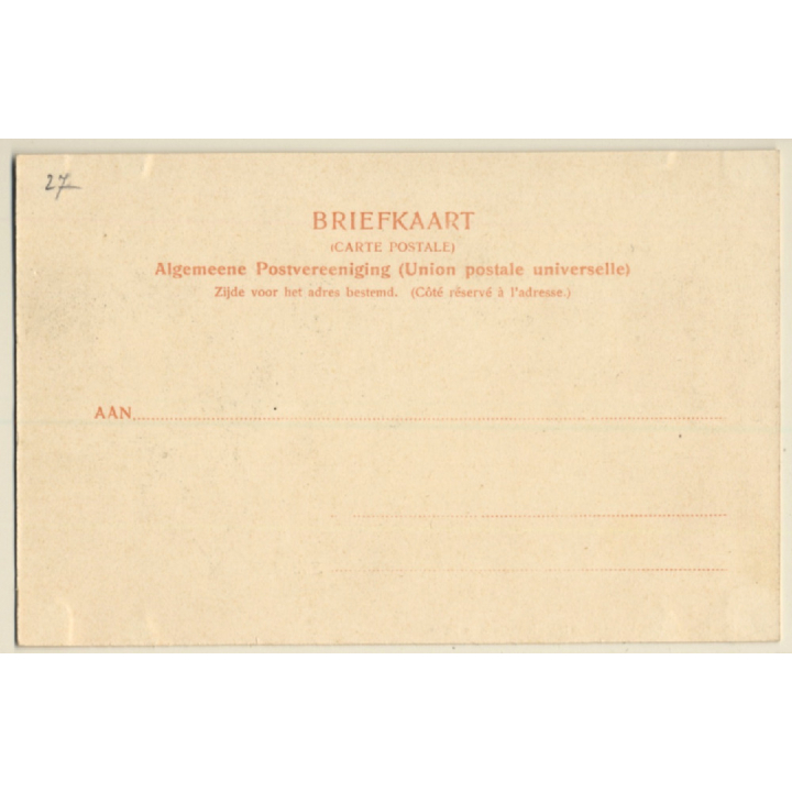 Scheveningen / Netherlands: Strand / Beach Scene *2 (Vintage PC 1902)