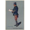 Lüschwitz-Koreffski: Oest.-Ung. Husarenstabsoffizier In Felduniform (Vintage PC 1910s)