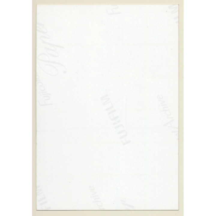 Erotic Nude Study: Slim Brunette Holds Boobs (B/W Photo ~2000s)