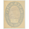 Plaza Hotel - Buenos Aires / Argentina (Vintage Luggage Label)