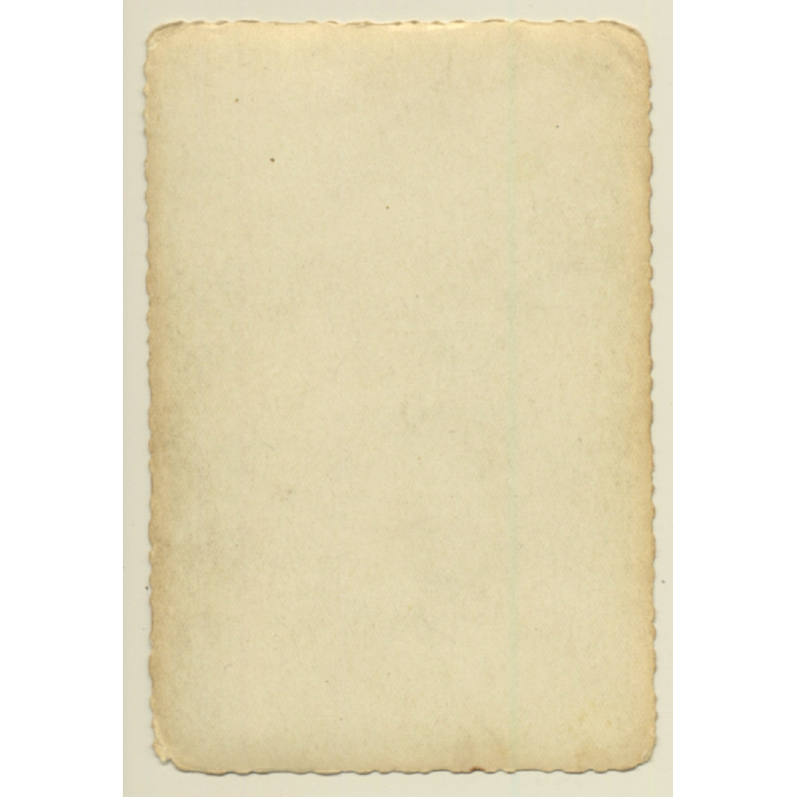 Pensive Brunette Nude On Lake Shore (Vintage Photo ~1930s/1940s)