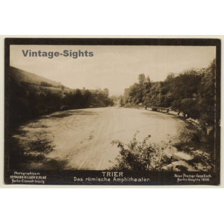 Trier: Das Römische Amphitheater / Hermann Hillger Verlag (Vintage RPPC 1898)