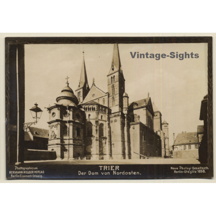 Trier: Der Dom Von Nordosten / Hermann Hillger Verlag (Vintage RPPC 1898)
