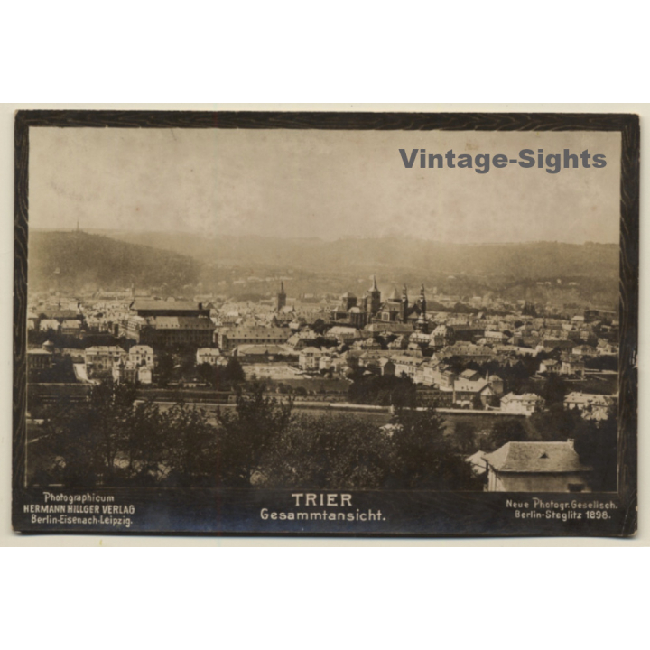 Trier: Gesamtansicht / Hermann Hillger Verlag (Vintage RPPC 1898)