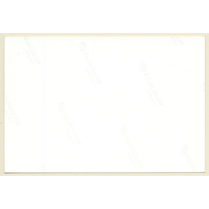 Rear View: Blonde Curlyhead Lingering On Bed / Butt (Vintage Photo ~1990s)