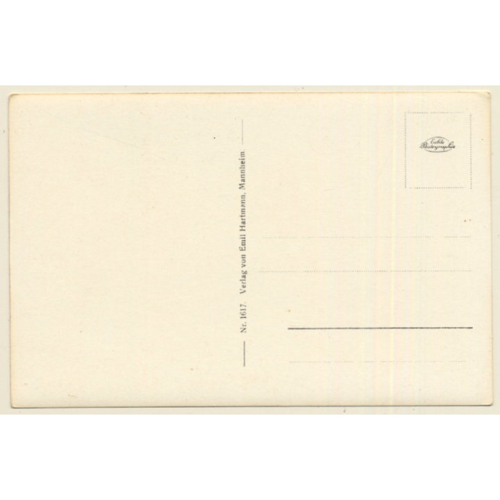 Friedrichshafen / Germany: Luftschiff Graf Zeppelin (Vintage RPPC ~1930s)