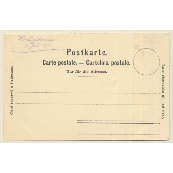 Seelisberg / Schweiz: Wirtschaft Zum Treib (Vintage PC 1900)