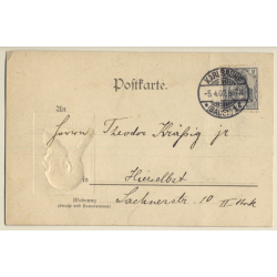Friedrich Grossherzog Von Baden / Jubiläum (Vintage Embossed PC 1902)