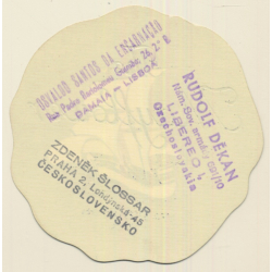 Washington D.C. / USA: The Mayflower Hotel *2 (Vintage Luggage Label)