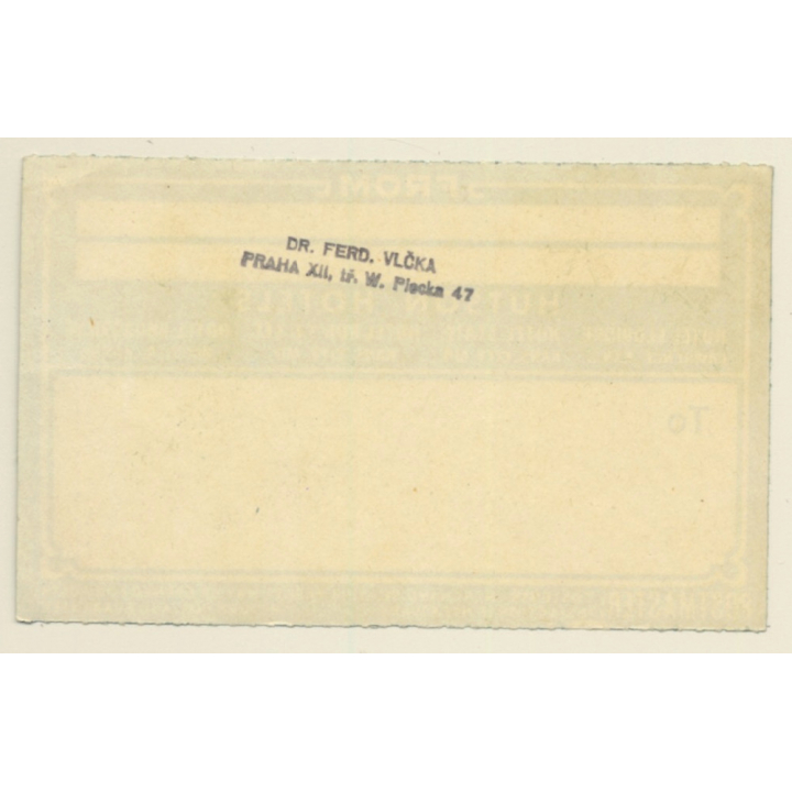 Kansas / USA: Hutson Hotels (Vintage Luggage Label)