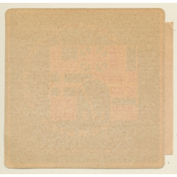 ETS Europe Tourist Service - Jet Age Travel New York (Vintage Self Adhesive Luggage Label / Sticker)