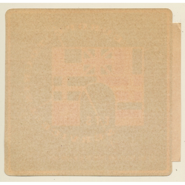 ETS Europe Tourist Service - Jet Age Travel New York (Vintage Self Adhesive Luggage Label / Sticker)