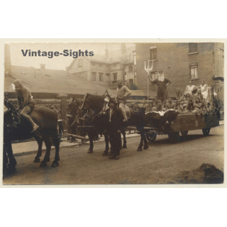 Aarau ?: 29. Schützenfest - Neptunwagen *1 (Vintage RPPC 1924)