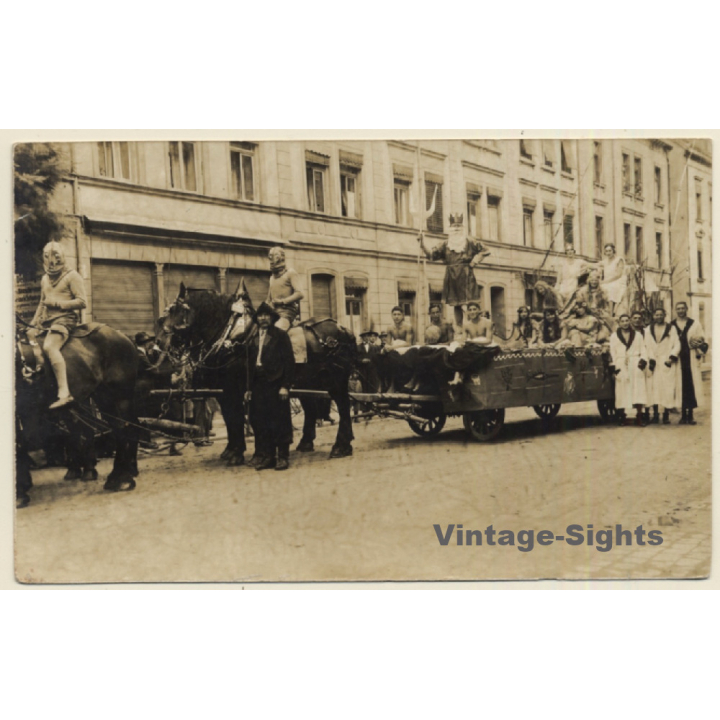 Aarau ?: 29. Schützenfest - Neptunwagen *2 (Vintage RPPC 1924)