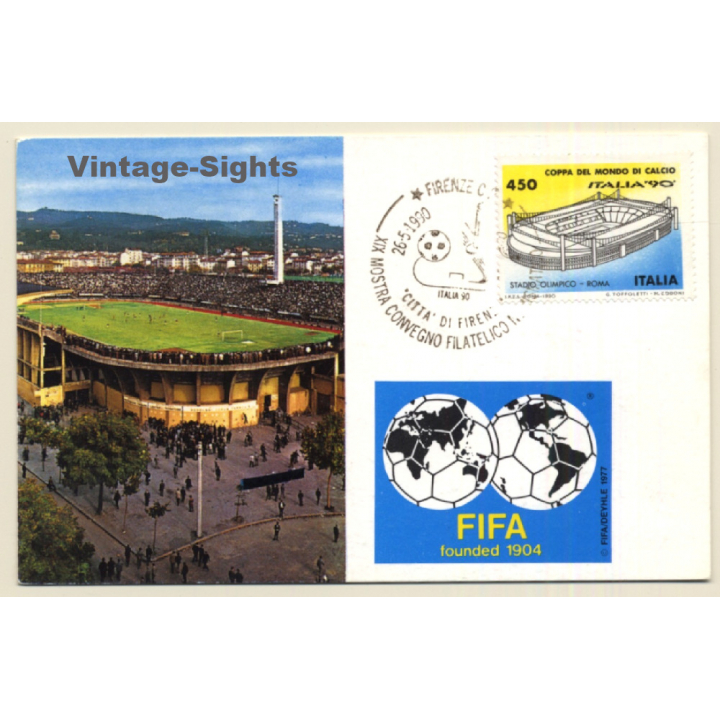 FIFA World Cup 1990 Firenze Test Print Lim. Ed. 11/50 (Vintage PC)