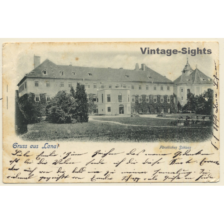 Tirol / Italy: Gruss Aus Lana - Fürstliches Schloss (Vintage PC 1899)