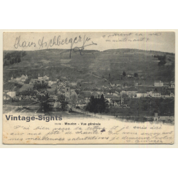 Moudon / Switzerland: Vue Générale - Waadt/Vaud (Vintage PC 1905)