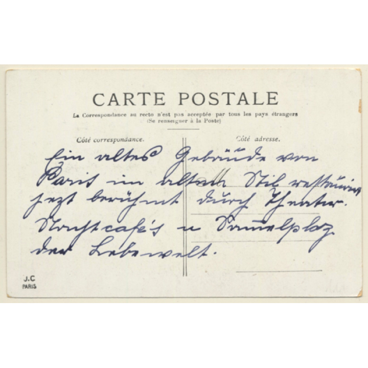 Paris / France: Le Moulin Rouge (Vintage PC ~1910s/1920s)