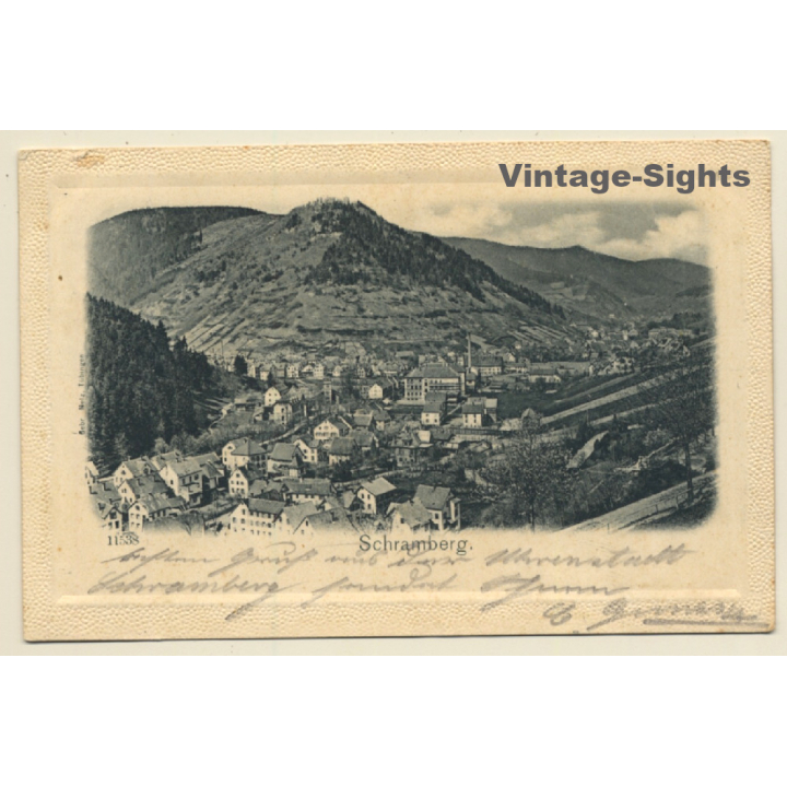 Schramberg / Black Forest: Total View (Vintage PC 1903)