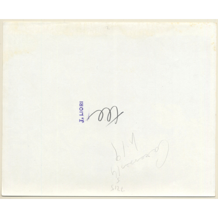 Erotic Study By T.Liori: 2 Semi Nudes Kissing / Lesbian INT (Vintage Photo KORENJAK 1970s/1980s)