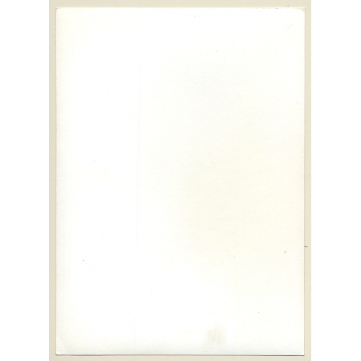 Rear View: Natural Darkhaired Nude Lingers On Bed*1 / Butt (Vintage Photo GDR 1970s/1980s)