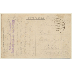 Mesières: Casernes Du Merbion / Barracks (Vintage PC 1918)