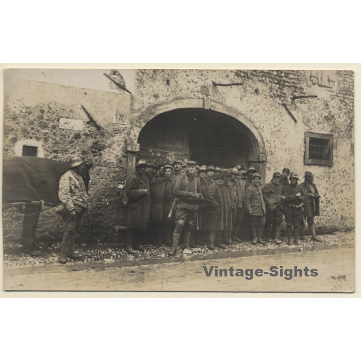 Germany: English War Prisoners - Inf.Reg.121 / WW1 (Vintage RPPC ~1916)